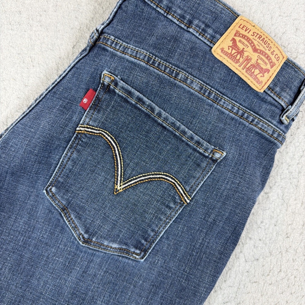 Levis Classic Bootcut Jeans Women Size 14 Stretch Denim Classic Five Pocket